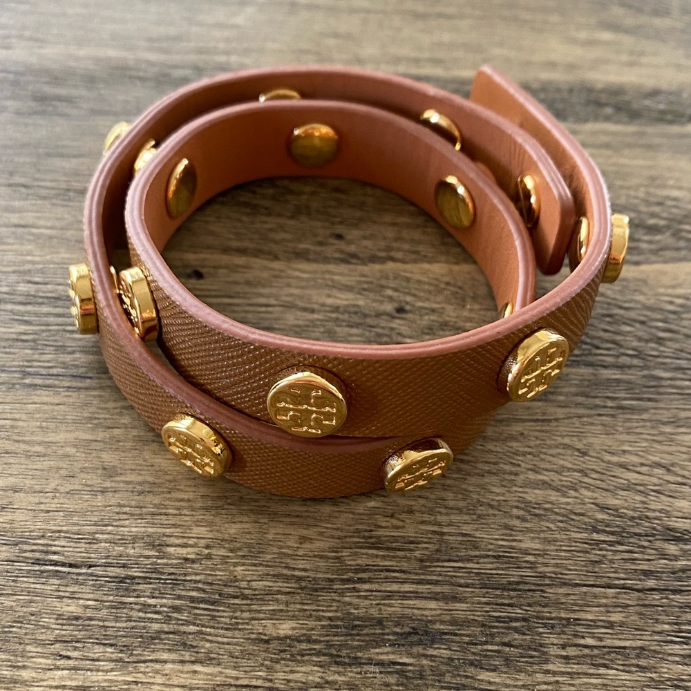 Tory Burch leather bracelet